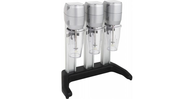 Миксер для молочных коктейлей Macap F6T (C10) (серый цвет, пластиковые стаканы)