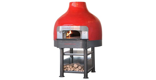 Печь для пиццы дровяная Morello Forni LP180 Vulcano Mosaic