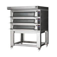 Печь подовая без козырька с подставкой с направляющими Apach Bakery Line E4LK2S DP