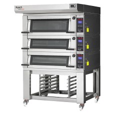 Печь подовая с подставкой без направляющих Apach Bakery Line E2K5L DPBI-T