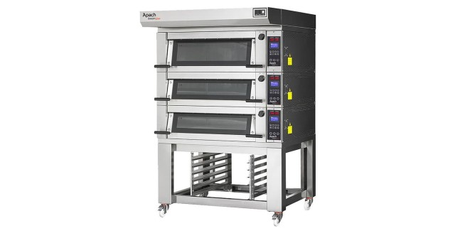 Печь подовая с подставкой без направляющих Apach Bakery Line E2K5L DPBI-T