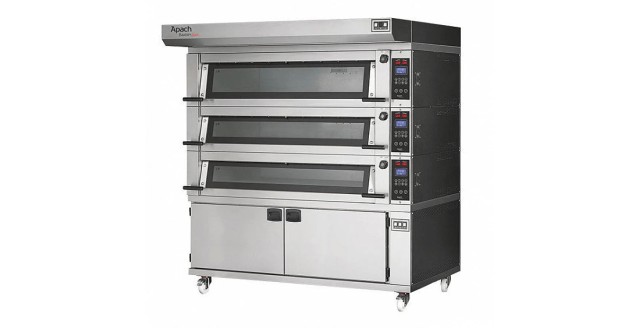 Печь подовая с подставкой без направляющих Apach Bakery Line E4LK7L DPBI-T