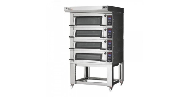 Печь подовая с подставкой без направляющих Apach Bakery Line E4LK5L DPBI-T