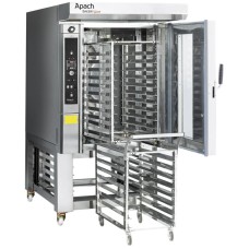 Печь миниротационная электрическая с подставкой с направляющими Apach Bakery Line C46ES DPTA