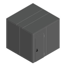 Камера морозильная 80 мм Polair КХН-13,25 2560 × 2560 × 2460