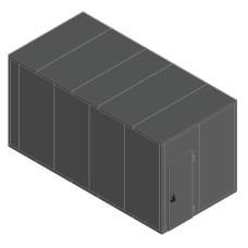 Камера морозильная 80 мм Polair КХН-31,33 2560 × 5260 × 2720