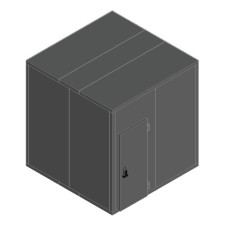 Камера морозильная 80 мм Polair КХН-14,75 2560 × 2560 × 2720