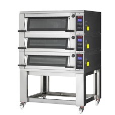 Печь подовая без козырька с подставкой без направляющих Apach Bakery Line E6K2L DP