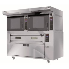 Печь конвекционная с подом с расстойкой Apach Bakery Line 2K4TP DP+E4L18PA