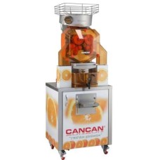 Соковыжималка автоматическая для апельсинов CanCan 38 / с ёмкостью / на тележке