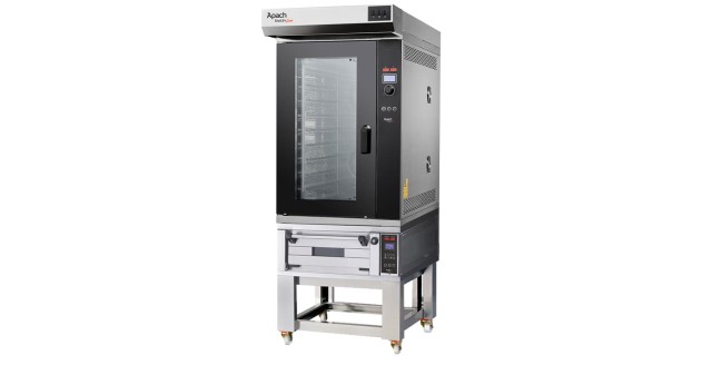 Печь конвекционная с подом На подставке без направляющих Apach Bakery Line K10TL DP+E218PA