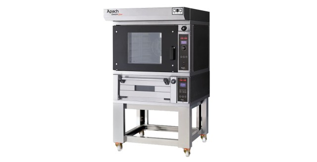 Печь конвекционная с подом На подставке без направляющих Apach Bakery Line K5TLOWHSE DP+E2218PA