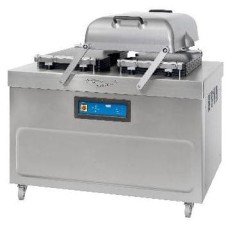 Упаковщик вакуумный Komet двухкамерный Powervac 210 / боковые запаечные планки / газ / запайка и обрезка