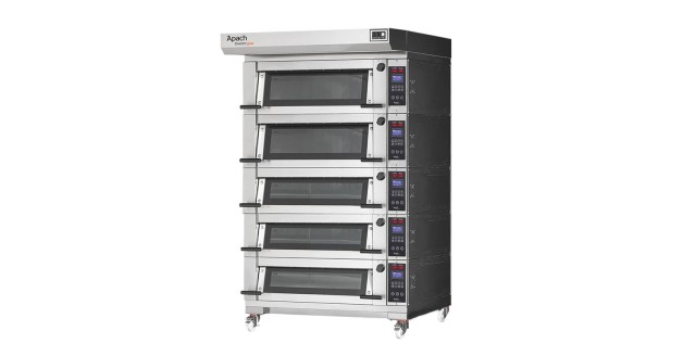Печь подовая с подставкой без направляющих Apach Bakery Line E2L318PA + E2L224PAL DPBI-T