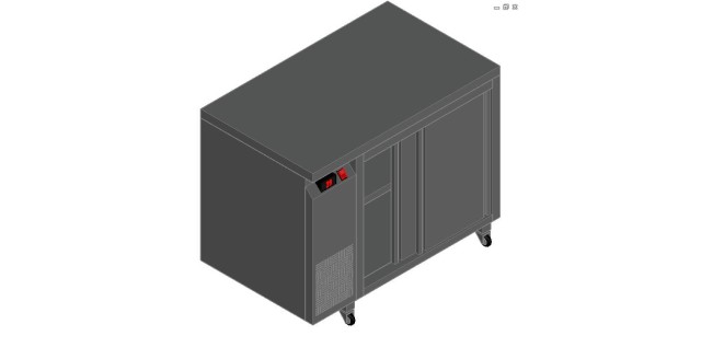 Стол с тепловым шкафом Hicold TS 10 SN O М (на колесах)