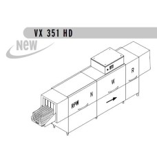 МАШИНА Д/МОЙКИ ЯЩИКОВ DIHR VX 351 HD DX+DDE+XP+DR99/2 ЧАСТИ