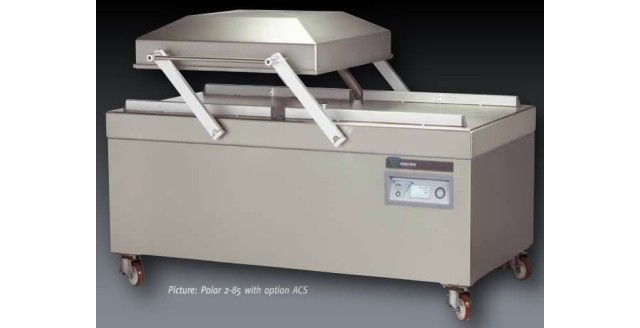 Упаковщик вакуумный двухкамерный Henkelman Polar 2-85 / запайка-обрезка