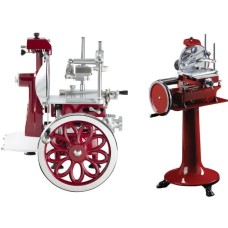 Слайсер R.G.V. Style 900 300/S красный + ручка Flower Flywheel + подставка