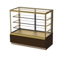 Витрина кондитерская Kayman K-ВК-900 Квадро (Бронза)