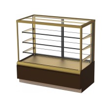 Витрина кондитерская Полюс Carboma KC70 VV 1,3-1 (ВХСв - 1,3д Сube Люкс)