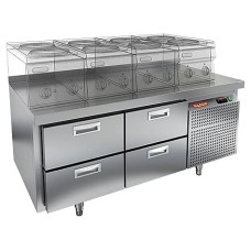 Стол морозильный под тепловое оборудование Hicold GN22/BT LT