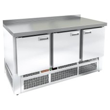 Стол холодильный с бортом Hicold GNE111/TN W