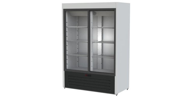 Шкаф холодильный Полюс ШХ-08 К Inox (стекло, двери-купе)