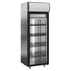 Шкаф холодильный Polair DM105-G / среднетемпературный / стеклянные двери / канапе