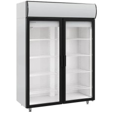 Шкаф холодильный Polair DM114-S / среднетемпературный / стеклянные двери / канапе