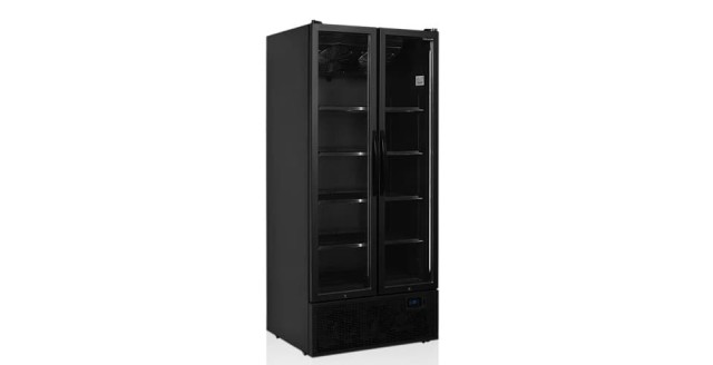 Шкаф холодильный Tefcold FS890H (стекло, двери-купе, канапе)