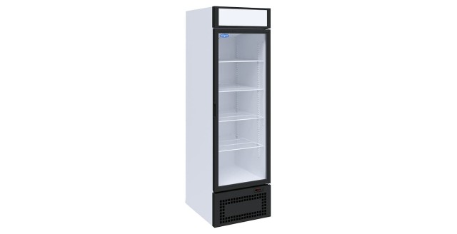 Шкаф холодильный Марихолодмаш Капри 0,5СК (стекло, канапе)