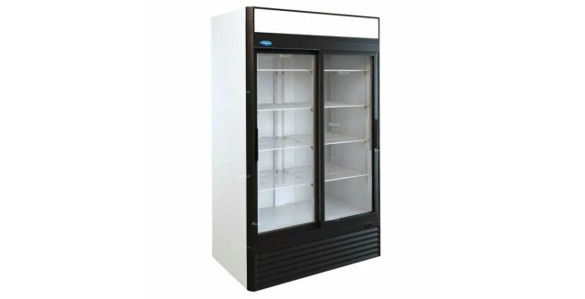 Шкаф холодильный Марихолодмаш Капри 1,12СК (стекло, канапе)