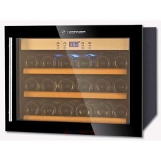 Шкаф винный статика металл Sommelier 18 чёрный