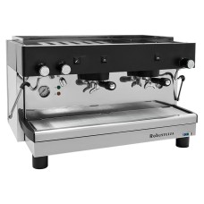 Рожковая кофемашина полуавтомат Robustezza STH2M чёрная / высокая группа / 1Ф.