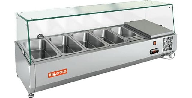 Витрина холодильная Hicold VRX 1200
