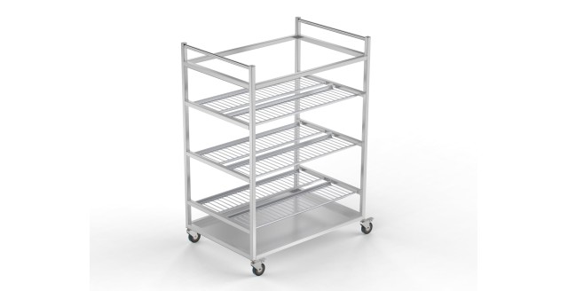 Тележка для сушки стаканов «Рест металл» ТСС3 900/600/1250, п (арт. 44569)