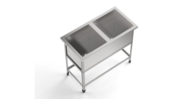 Ванна моечная, ВМ-2 980/500/850, э