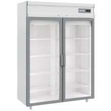 Шкаф холодильный Polair DM110-S / среднетемпературный / стеклянные двери / без канапе