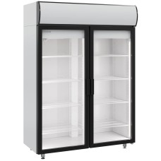 Шкаф холодильный Polair DM110-S / среднетемпературный / стеклянные двери / канапе