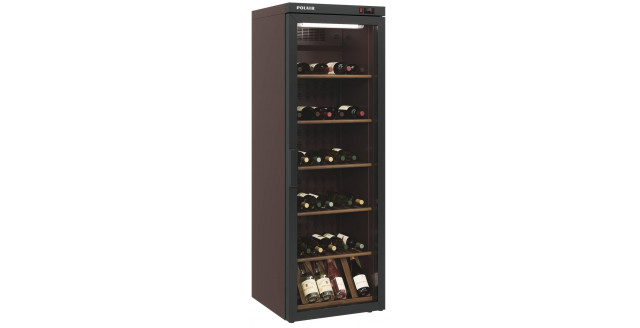 Шкаф холодильный винный Polair DW104-Bravo / стеклянная дверь